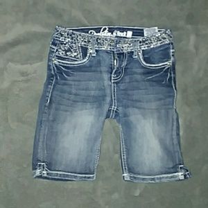 Girl's jean shorts